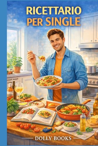 Ricettario per single: ricette facili e veloci. La tua cucina sana senza privazioni