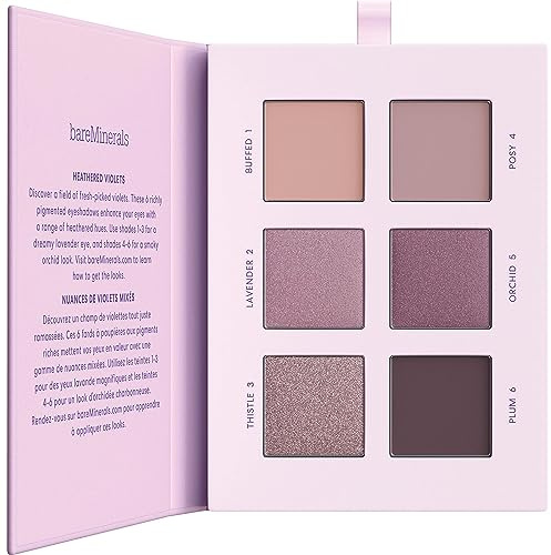 bareMinerals MINERALIST Ultranatural Eyeshadow Palette - Six Richly Pigmented Shades, Ultra-Blendable, Talc-Free, Vegan, Crease-Proof Wear