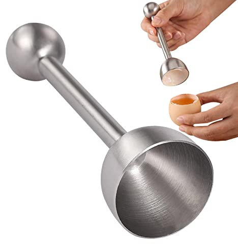 Rosixehird Apri Guscio d', Rompiuovo Superiore, Apriuovo sodo Che Fa Risparmiare Tempo Rompiguscio d' per Uova sode Uova Crude