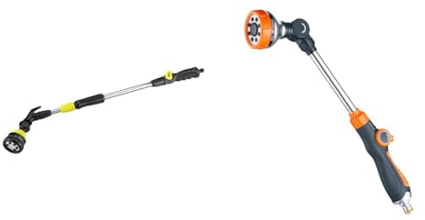 Kärcher 2.645-137.0 Lance à Eau Premium & GRIFEMA GE1305, Pistolet arrosage 8 modèles réglables, Pistolet de pulvérisation allongé