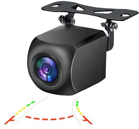 Epronic IP68 wasserdichte Rückfahrkamera für Auto, HD1080P/CVBS Rückfahrkamera mit Klarer Nachtsicht, 170 Weitwinkel Rückfahrkamera für LKW SUV RV Pickup