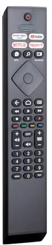BRC0984501 ersättningsfjärrkontroll kompatibel med Philips fjärrkontroll TV Ambilight LCD LED Smart TV 7900-serien