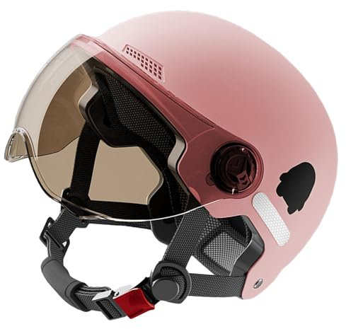 Erwachsenen-Helm mit Brille für Herren und Damen, Radfahrer, Roller, Erwachsene & E-Bikes, Scooter, Onewheel Mountainbikes