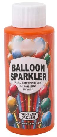 LUCKDANO Spray Ballon Highlight 100 Ml : Brillance Longue Durée, Parfait pour les Mariages, les Anniversaires et les Occasions festives.
