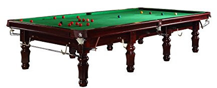 Mesa de billar snooker Modelo bardossa II con paño verde – Mesa estilo Snooker, Holzfarbe Mahagoni