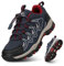 UOVO Turnschuhe Jungen Wanderschuhe Sneakers Kinder Trekking Schuhe Outdoor Sportschuhe Laufschuhe Blau 35