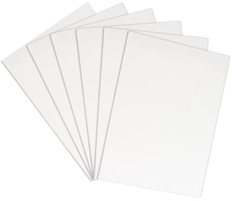 WANDIC Flower Pressing Accessories, 6 Sheets Drying Plates Replacement Dried Flower Leaf Plant Fruit Pressing Replacements for DIY Art Handicrafts Specimens Outdoor Learning