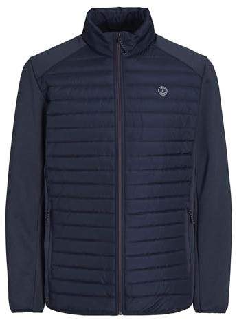 JACK & JONES Homme Jjemulti Quilted Collar Noos Veste Matelassée, Navy Blazer, XXL EU