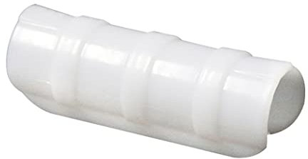 Lot de 20 clips de 19/20/25 mm pour film de serre, tube fixe, tube de serrage, blanc, 19 mm