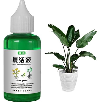Liquide De Résurrection Pour Plan-tes | Concentré Liquide Fertilisant 50 Ml | Engrais Pour Légumes, Fruits Et Fleurs | Engrais Liquide Plant Resurrection - Engrais Liquide Pour Une Croissance Saine