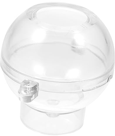 TOPPERFUN 2piezas Molde De Vela Decorativa Esférico De Plástico Molde Para Velas Aromáticas Fácil De Limpiar Para Manualidades y Proyectos Creativos