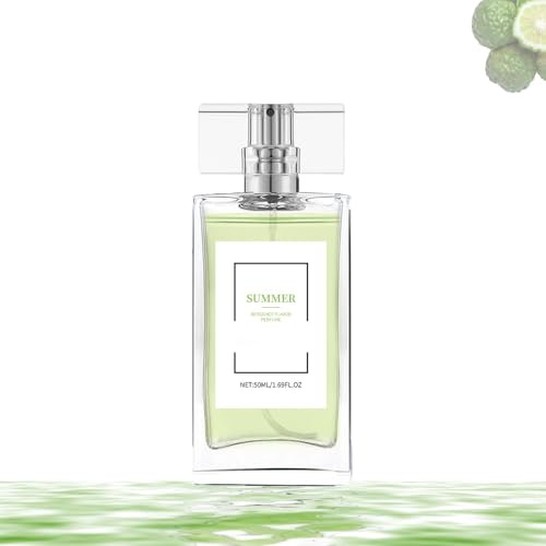 Bergamotte Signature Parfum, Signature Summer Parfüm mit Bergamotteextrakt, Bergamotte-Jasmin-Grapefruit Duft Damen, Summer Eau de Parfum, Frischer Zitronenton (1P)