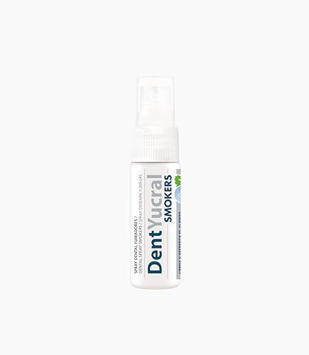 Dentyucral Smokers Dentífrico en Spray Fumadores 15 ml Con Flúor Higiene Bucal Rápida Ayuda a Reducir Placa y Manchas Aliento Fresco Cuidado Encías y Esmalte Uso Diario Adultos Fuera Hogar