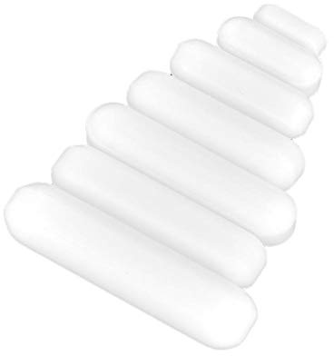 Barra agitadora tipo C, 7 piezas - Mezclador agitador magnético - Barras agitadoras tipo C - Varilla agitadora de laboratorio de PTFE - Fuerte magnética y no tóxica