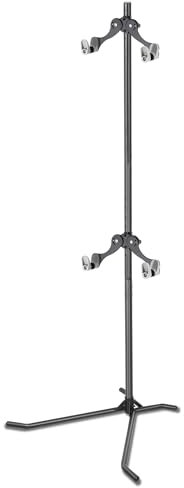 CyclingDeal 2 Bike Bicycle Vertical Hanger Parking Rack Gravity Floor Storage Stand for Garages or Apartments, 2 Bikes (Horizontal)