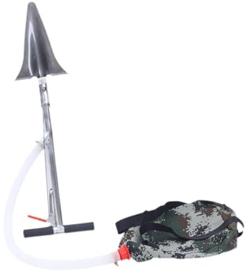 KESOTO Spandiconcime Portatile per Giardinaggio, applicatore di fertilizzanti, spandiconcime per Piante, a Spreader with Bag