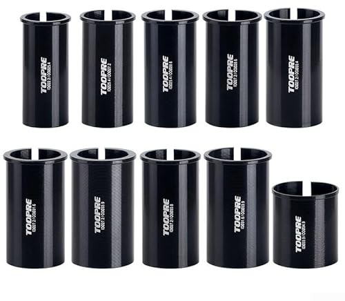 Bicycle Seatpost Adapter Shim Tube Sleeve Reducer Compatible with Seat Post Diameters 22 2 to 34 9 mm (31.6 to 33.9)