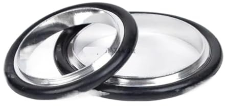 2 pieces of aluminum KF25 flange centering ring vacuum pump accessories