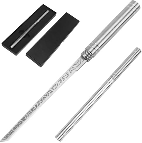 Giutsaull Mini Cuchillo de Acero Inoxidable con Funda, Cuchillo Multiusos Portátil para Frutas y Verduras - Ideal para Picnic, Acampar o Uso en Exteriores - Afilado y Duradero con Diseño Compacto