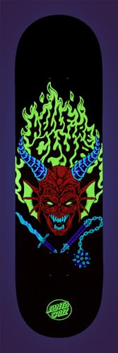 Santa Cruz Stranger Things Hellfire Club Skateboard-Decks, 21 x 80,8 cm
