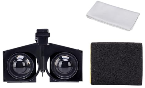 Virtual Reality Glasögon - Lätt att använda Bärbar hopfällbar Mobiltelefon | 3D Vikbar Glas, Virtual Reality Headset | -headset för 3D-filmvideospel spelar -glasögon
