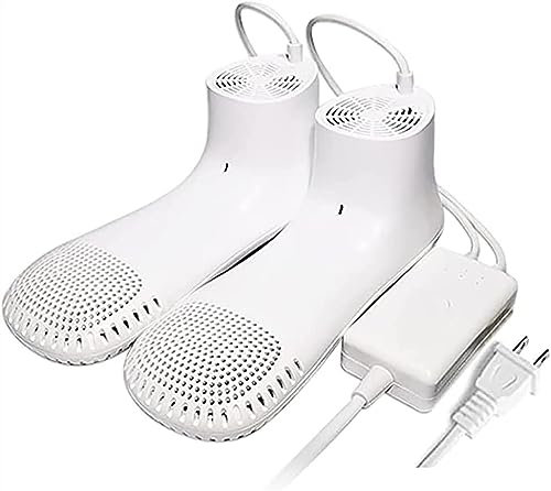 Asciuga scarponi elettrico, asciuga scarponi da sci per scarponi da lavoro Asciuga scarpe elettrico e scalda calzini, elimina i cattivi odori Regali a forma di piede per adulti per uomo all'aperto