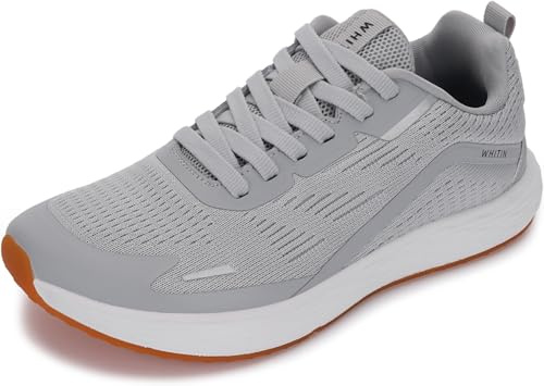 WHITIN Women’s Wide Toe Box Road Running Shoes | Zero Drop Width Sneaker Size 11 Light Grey 42