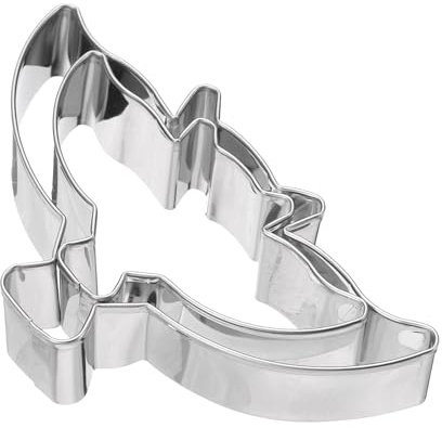 sourcing map Owl Cookie Cutter Set Assorted Sizes Stainless Steel Polish Rose Flower Petal Cookie Cutters Molding for Pastry Fondant Cake Cookie