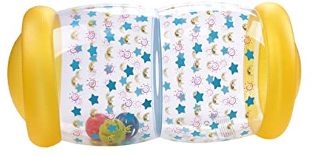 Mipcase Rodillo de Gateo Inflable para Bebés Juguete de Ejercicio Sensorial Colores Brillantes Material Seguro y de Limpiar