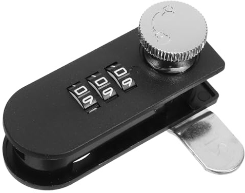 Zerodeko Serrure à Code pour Tiroir et Boîte aux Lettres, Serrure Mécanique Antivol en Alliage et Plastique, Verrouillage sans Clé pour Armoire, Bureau, Maison – – Usage Quotidien