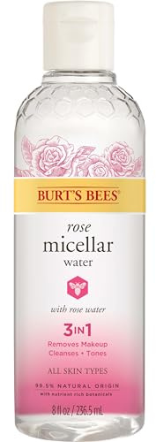 Burts Bees Eau micellaire tonifiante à la rose pour femme Toner 8 oz
