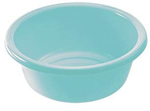 BACINELLA ROTONDA Ø 32 x h.12.5 cm / 6 lt - azzurro