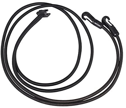 ARBO-INOX Halsverlängerer elastisch Gummi schwarz Kunststoffclips (Full)