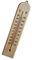 Termometro Ambiente Interno Esterno, Temperatura da -40°C a +50°C (Legno 270X60X9mm)