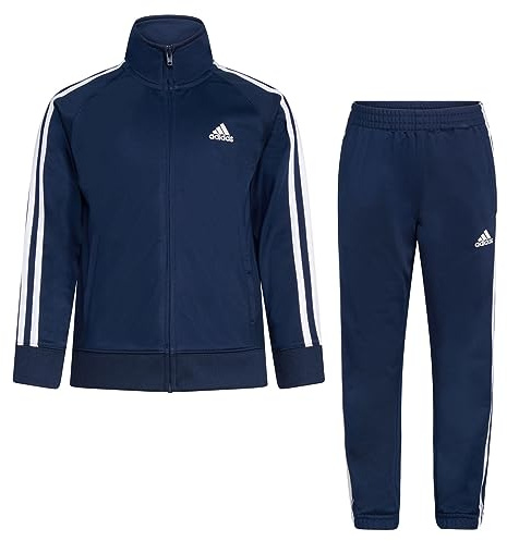 adidas Boys' Jersey Training Suit Jacket, Jogging Pants Set Training Suit, 4