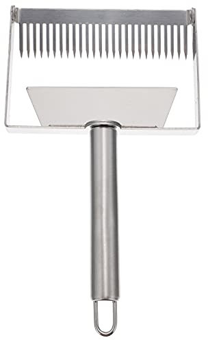 Bikupa Skrapa Biodlarutrustning Verktyg Honung Avlockande gaffel Skrapkniv Mat Grad Rostfritt stål Honung Avlockningsverktyg Honung Mjältkniv Honung Avlockningskniv