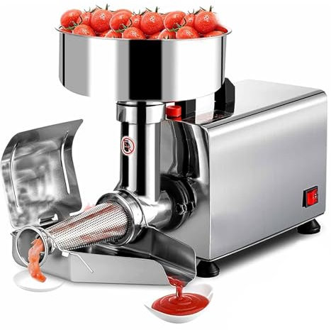 Macchina Per Passapomodoro Commerciale Da 90-160 Kg/H, Spremiagrumi In Acciaio Inox, Passaverdure Per Conserve, Schiacciapatate Elettrico, Passaverdure Per Salsa Di Pomodoro,110
