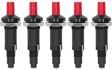 Aoveew Accenditore piezoelettrico 5PCS 1 out 2 Spark PP Shell Grill Accenditori per Cucina all'aperto