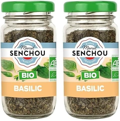 MARCEL SENCHOU - BASILIC BIO 12G - Epices - Epices bio - 4570090 (Lot de 2)