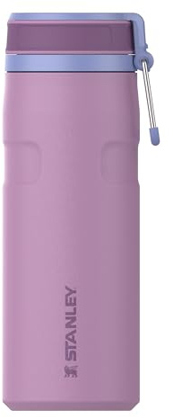 Stanley 1913 IceFlow Bottle Twist Flip 0.47L - Cold for 12 Hours - Iced for 3 Days - Dishwasher Safe - Recycled Stainless Steel - BPA Free - Double Wall Vacuum Insulation - Lilac