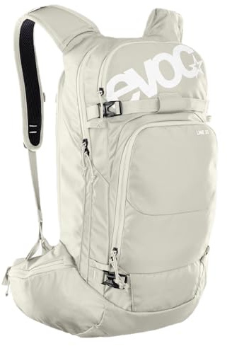 Zaino da escursione EVOC LINE 20, zaino da sci (NEURALITE SYSTEM, scomparto separato per valanghe con piano di emergenza, tasche sulla cintura, BODY HUGGING), sabbia