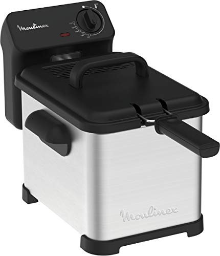 Moulinex freidora semiprofesional 4l 3000w metalica am503010