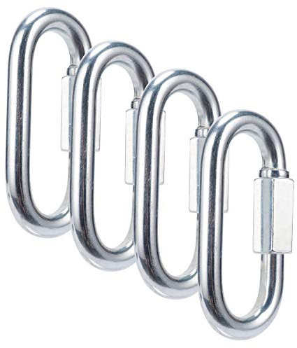 OWAYOTO Lot de 4 mousquetons à verrouillage rapide M8 5/16