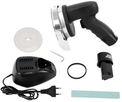 kangten Coltello da kebab elettrico, 80 W, senza fili, 100 mm, per macchine kebab