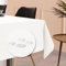 Tischdecke Outdoor Abwaschbar 140x180 Weiß Gartentischdecke Tischdecken Wetterfest Wachstuchtischdecke Table Cloth Made in Italy für Den Außenbereich Tischtuch