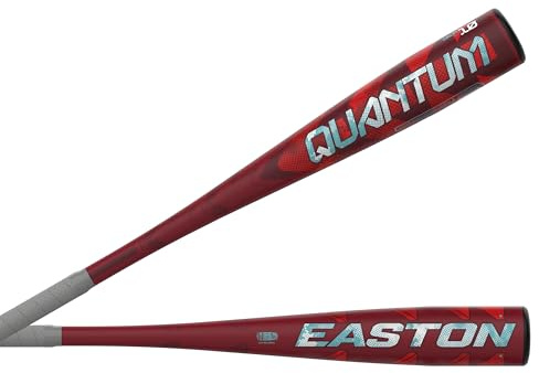 Easton Jungen Quantum Baseballschläger, rot, 10 | 29