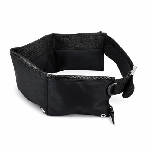 Alomejor Cinturón de Peso para Buceo Ajustable con Hebilla en D – Cinturón de Inmersión Profesional para Buceadores, con Bolsillo Integrado, Material Resistente al Agua y Secado Rápido, IDE