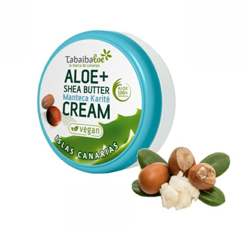 Tabaibaloe Vegan - Aloe Vera +Shea Butter Gesichts- und Körpercreme 50ml