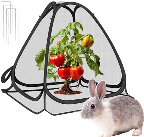 Coperture per piante da giardino, copertura per piante, rete da giardino, multiuso, traspirante, protezione impermeabile per prevenire cervi, verdure, alberi da frutto, tenere lontani uccelli balconi