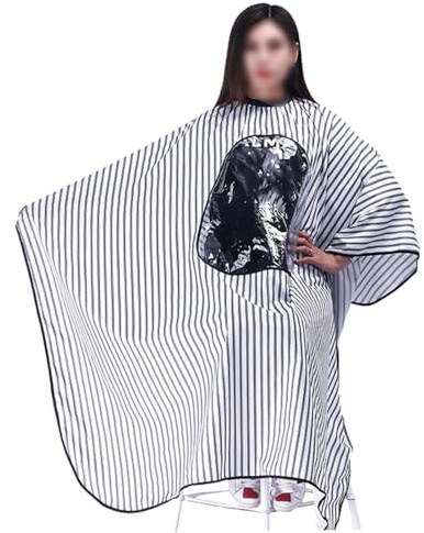 Homoyoyo Mantellina Taglio Capelli Vintage in Leggero e Resistente per Parrucchieri e Uso Domestico Mantello Protettivo Unisex per Tinta Permanente e Acconciature